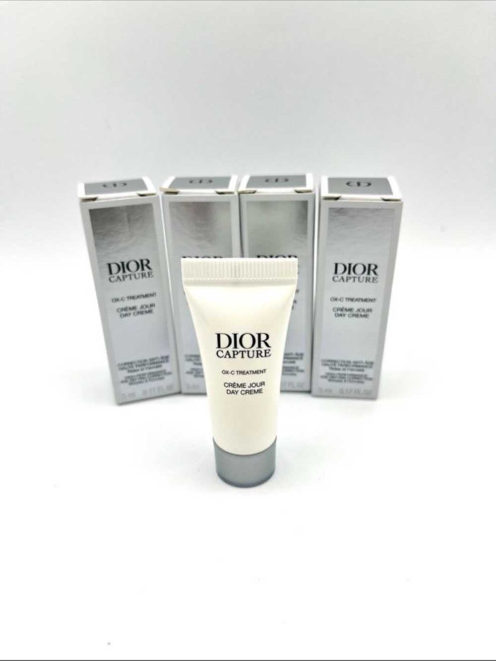 4pc Dior Capture ox-c treatment creme correction anti aging samples